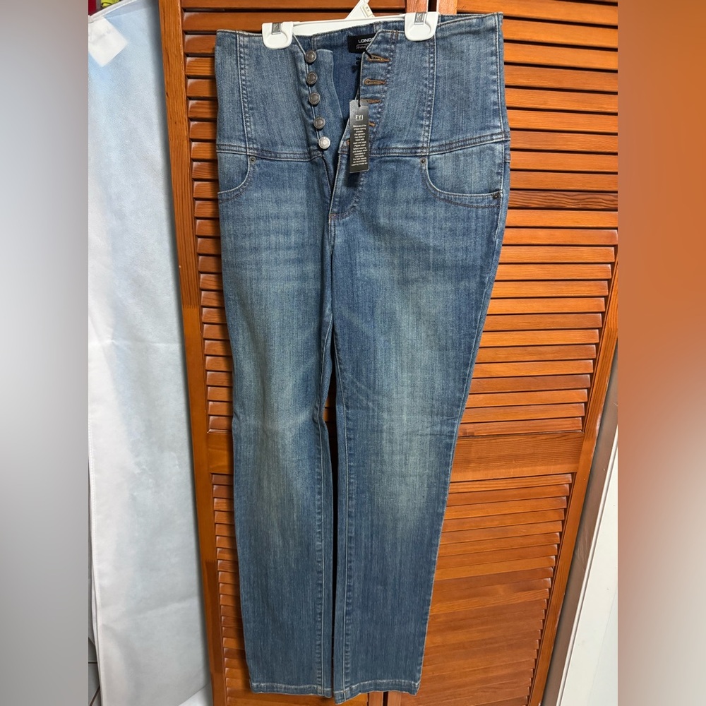 Blue High Rise Skinny Jeans